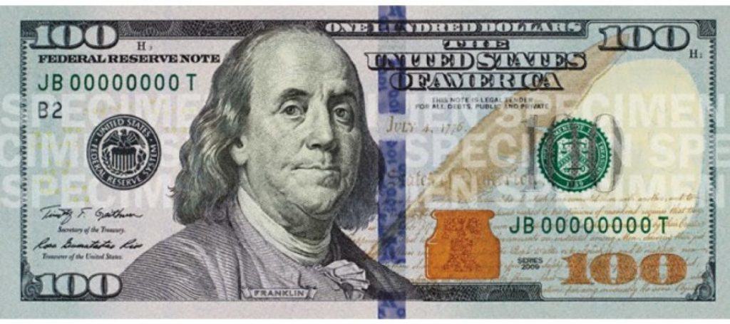 $100 Dollar Bill