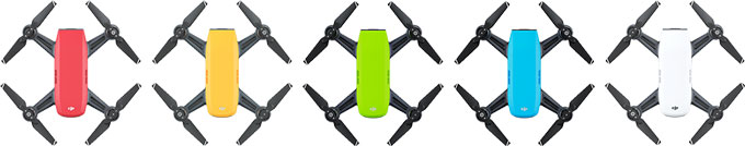 DJI Spark Color Variations